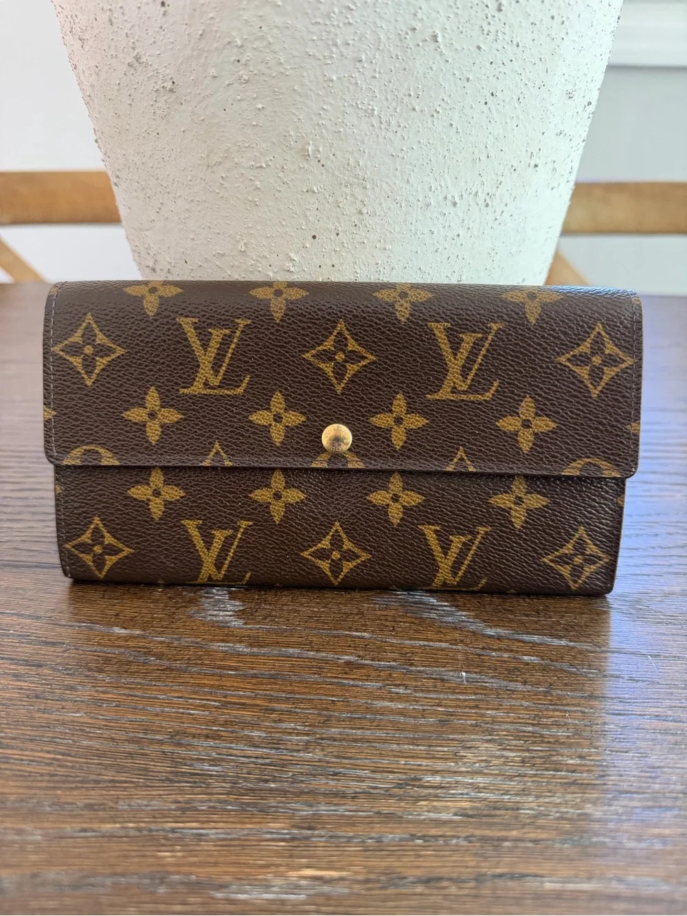Louis Vuitton Monogram Sarah Wallet - Picture 1 of 11